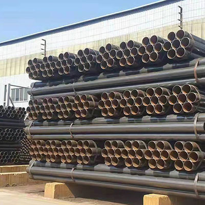 Round Thickness 0.5 to 3.0mm Welded Steel Pipes Typically 6m Length Perfect for Infrastructure and Engineering Solutions