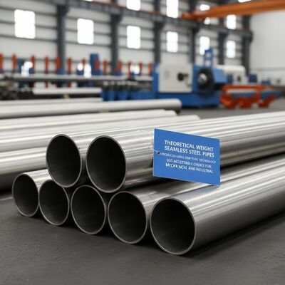 Theoretical Weight Seamless Steel Pipes Produced Using ERW Tube Technology SGS Acceptable Choice for Mechanical and Industrial