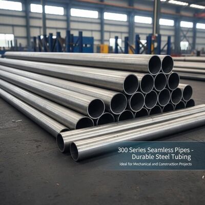 300 Series Seamless Pipes Typically 6m Or 12m Length Durable Steel Tubing Ideal for Mechanical and Construction Projects