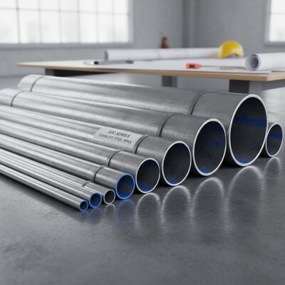 300 Series Seamless Steel Pipes Diameter Range 10mm To 500mm Customizable Length Ideal For Construction And Engineering