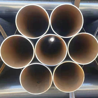 Сварные стальные трубы ERW ASTM A252, DIN 2391, Gr1/2/3 Высокочастотные сварные трубы