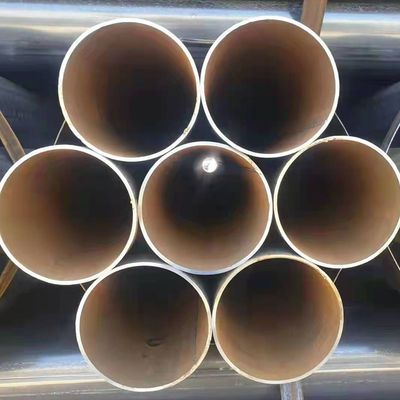 Сварные стальные трубы ERW ASTM A252, DIN 2391, Gr1/2/3 Высокочастотные сварные трубы