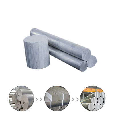 Твердая алюминиевая стержня Стержня Mill Finish 7075 Алюминиевая круглая стержня Настраиваемая