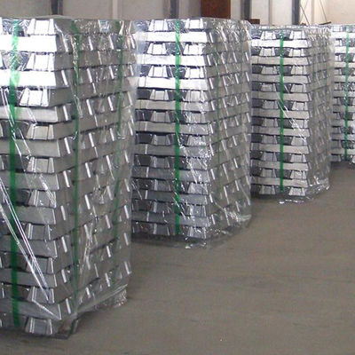 Hoogwaardig zilveren metaal goedkope prijs zuiver 99,995% Shg zink metaal Zamak zink ingots