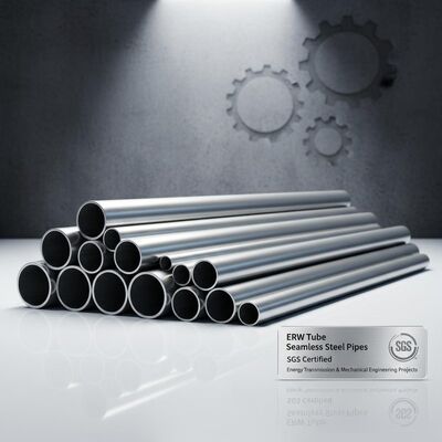 ERW Tube Seamless Steel Pipes Sgs Acceptable Certified for Energy Transmission and Mechanical Engineering Projects