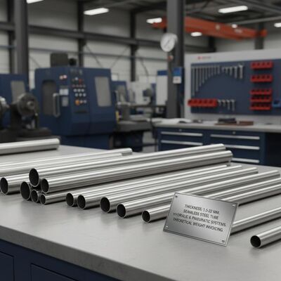 Thickness 1.5-22 Mm Or Customized Seamless Steel Tube Invoicing By Theoretical Weight For In Hydraulic And Pneumatic Systems