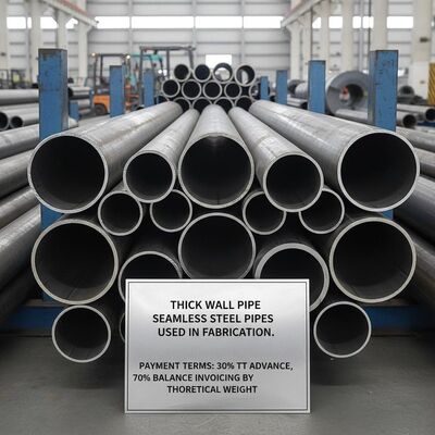 Cutting Punching Welding Accepted Seamless Pipes Thickness 2.11 to 60 Mm Designed for Pressure Vessels and Hydraulic Systems