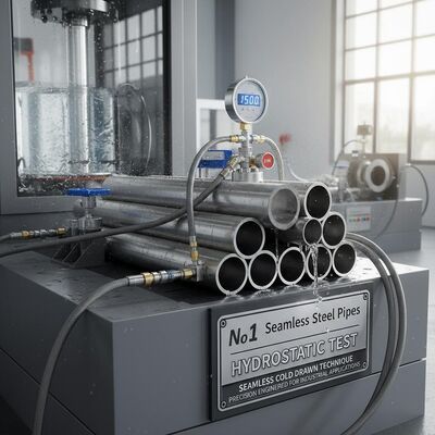 No1 Seamless Steel Pipes Hydrostatic Test Seamless Cold Drawn Technique Precision Engineered for Industrial Applications