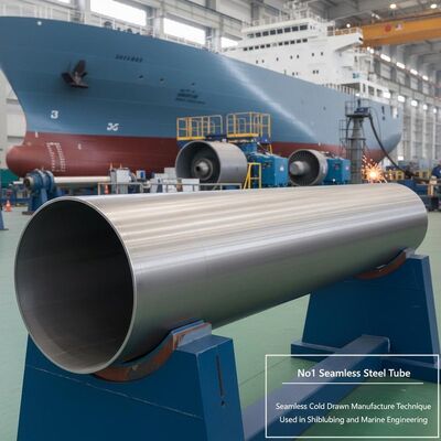 No1 Seamless Steel tube Crafted by Seamless cold Drawn Manufacture Technique Used in Shipbuilding and Marine Engineering