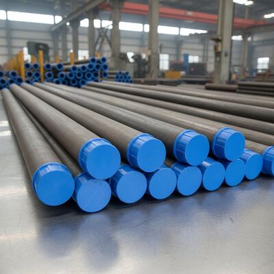 Plastic Pipe Cap End Protector Seamless Steel Pipes Seamless Cold Drawn Length Typically 6m Or 12m Ideal for Industrial